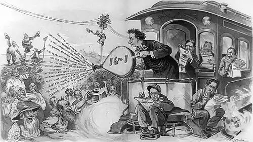William Jennings Bryan's whistle-stop campaign