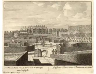 View of the house overlooking the garden