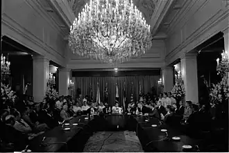 Picture of the 1966 SEATO conference in Manila