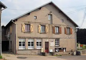 The town hall in Prey