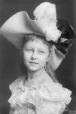 Victoria Louise in 1902, aged 10