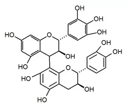 Chemical structure of prodelphinindin B9