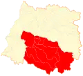 Location in the Maule Region