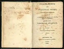 Psalms, Hymns and Spiritual Songs (1843, 13th stereotype ed.)