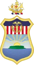 Coat of arms (1902–1905) of Puerto Rico