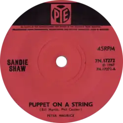 side-A label; solid centre variant