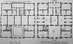 Plan, The Queen's House, Greenwich