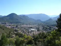 General view of Quillan