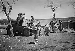 RAF Regiment Otter at Prkos Airfield