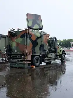 A truck-mounted CS/MPQ-90, 2015