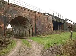 Railway bridge over River Piddle
