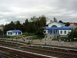 Railway station in Vetluzhsky, Krasnobakovsky District