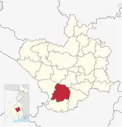 Location in West Bengal