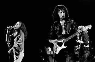 Ronnie James Dio and Ritchie Blackmore in Rainbow, Chateau Neuf, Oslo, Norway