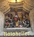 Entrance to the Ratskeller in the courtyard
