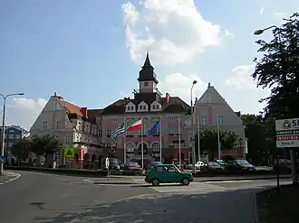 The town hall