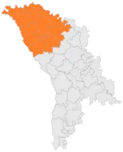 Location of the Northern Development Region