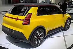 Prototype at IAA 2021 (rear)