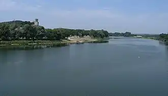 The Rhône and the Château of Beaucaire