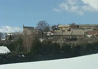 The hamlet of Rissents, within Buissard