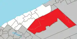 Location within La Matanie RCM