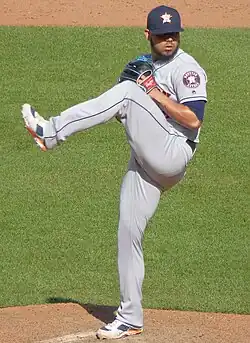 Roberto Osuna with the Houston Astros in 2019
