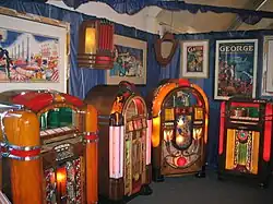 The jukebox was particularly popular in the 1950s