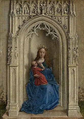 Virgin and Child Enthroned, c. 1433. Museo Thyssen-Bornemisza, Madrid