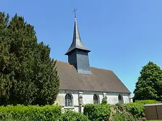 The church in Romilly-la-Puthenaye