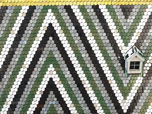 Window on the Stephansdom roof