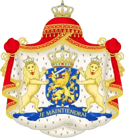 Coat of Arms of the Netherlands and the Dutch Monarch 1815-1907.