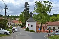 Centre of Rozdrojovice