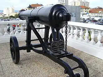 Russian gun captured in the Crimean War