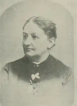 Portrait photo from "A Woman of the Century"