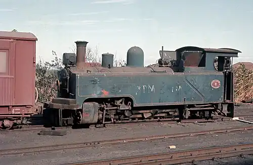 No. NG16, RPM no. 8, at Port Shepstone, 17 April 1970