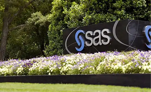 SAS campus entrance