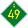 Provincial route R49 shield