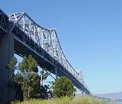 Former eastern span of the San Francisco–Oakland Bay Bridge