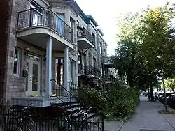 Saint Denis Street in the Rosemont neighbourhood.