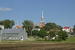 Skyline of Saint-Fabien