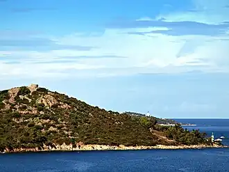 A view of the Fornali Tower.