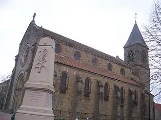 The church in Saint-Martin-de-Salencey