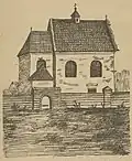 Saint Anne church, before 1907