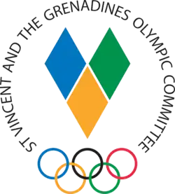 Saint Vincent and The Grenadines Olympic Committee logo