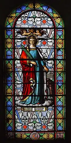 St. Estelle (Basilique Saint-Eutrope, Saintes, France).