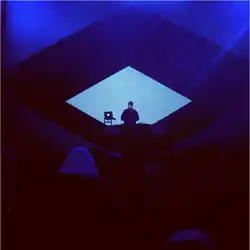 Gellaitry at the Panoramas festival&nbsp;[fr] in Paris 2016.