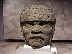 Image 1Olmec Colossal Head No. 3 1200–900 BCE (from Mesoamerica)