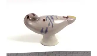 A Sandnesgauk. A clay toy originating in Sandnes.