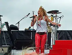Sanne Salomonsen in Århus, 2005.
