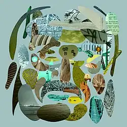 Many snippets of locale around Santa Cruz, California that ever so vaguely resemble a face.